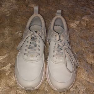 Light Blue Leather Nike Shoes